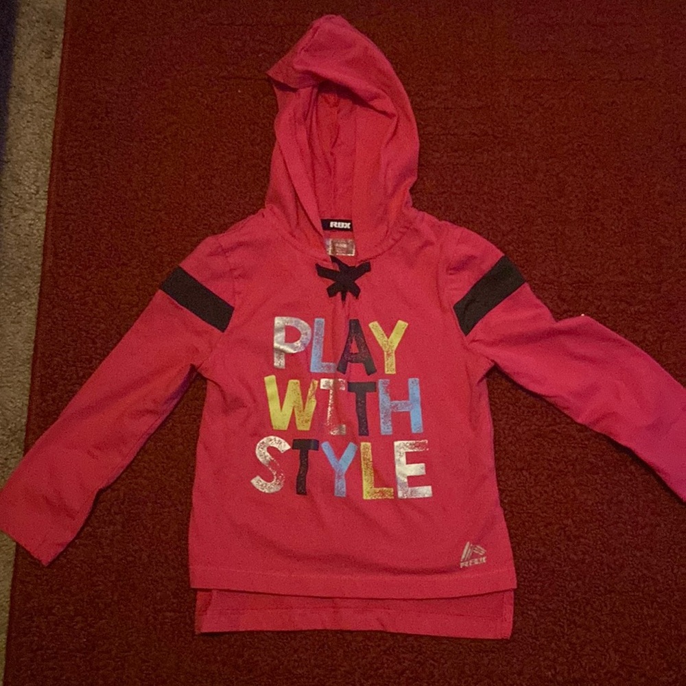 Toddler hooded shirt